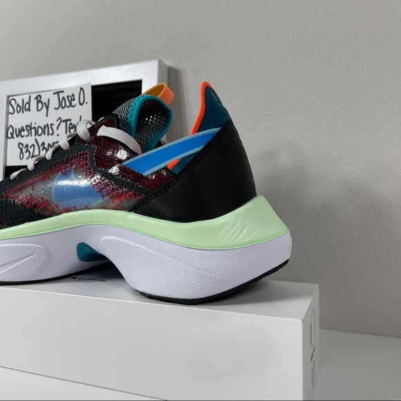 NIKE N110 D/MS/X DIMSIX MENS RUNNING SHOES SIZE 9 BLACK MULTICOLOR NEW - Picture 10 of 10